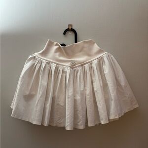 ALO Yoga Grand Slam White Tennis Skirt